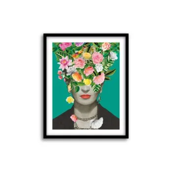 FRIDA ROSTRO FLORES