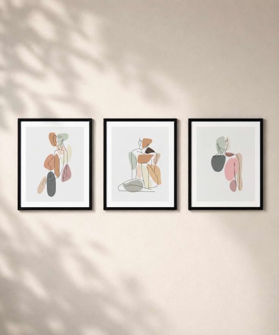 Set Trazos de Mujer