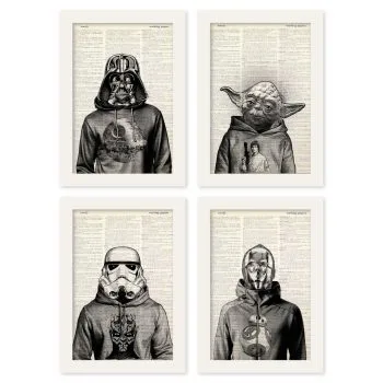 Set Star Wars Polerones