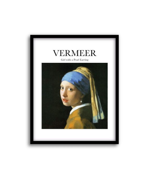 VERMEER - Girl with a pearl earring