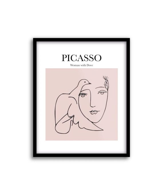 PICASSO - Woman with dove