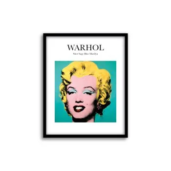 WARHOL - Shot Sage Blue Marilyn
