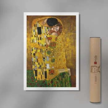 Lámina El Beso - Klimt