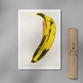 Lámina Warhol Banana