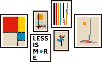 Galería de pared Bauhaus