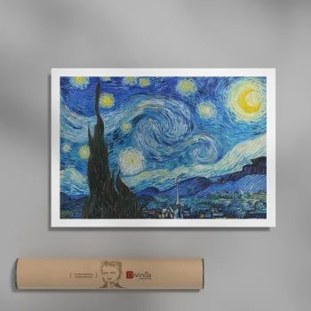 Lámina La Noche Estrellada - Van Gogh
