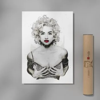 Lámina Madonna Sketch