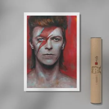 Lámina Red Bowie