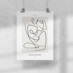 Lámina 30x40 Abstract Figures No.1