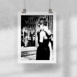 Lámina 30x40 Audrey Breakfast at Tiffany's