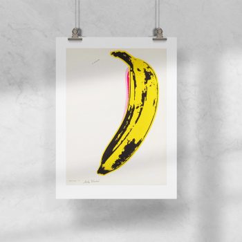 Lámina 30x40 Banana - Warhol