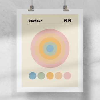 Lámina Bauhaus 1919