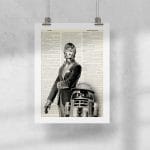 Lámina C3PO y R2D2