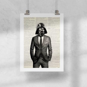 Lámina Darth Vader Formal