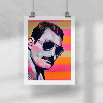 Lámina 30x40 Freddie Lentes