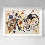 Lámina 30x40 Kandinsky Traverse Line