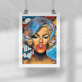Lámina 30x40 Marilyn Pop
