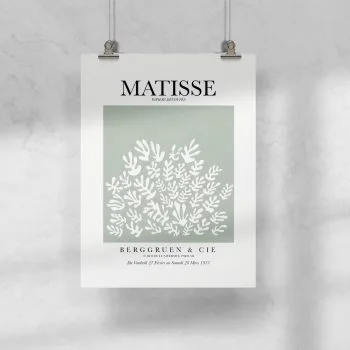 Lámina Matisse Papiers Decoupes