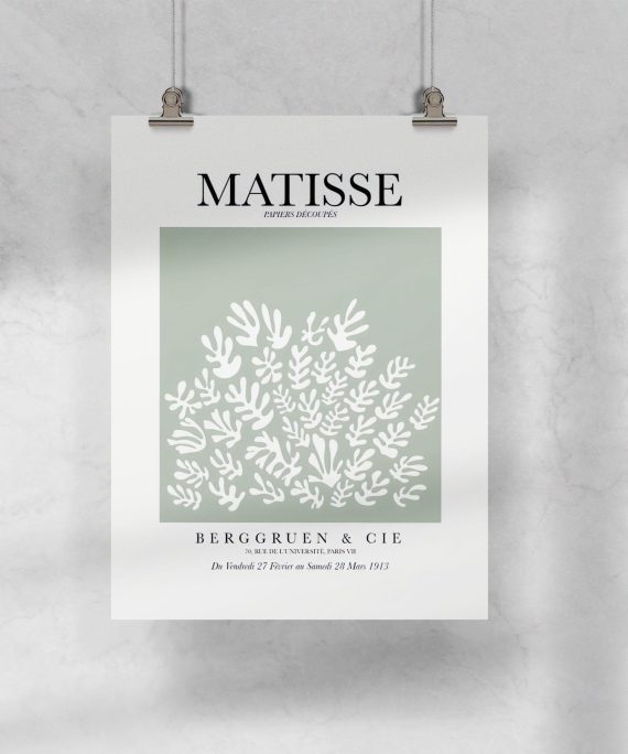 Lámina Matisse Papiers Decoupes