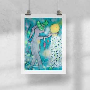 Lámina 30x40 Matta La Dulce Acqua Vita Romano