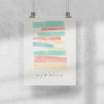 Lámina 30x40 May be Balance