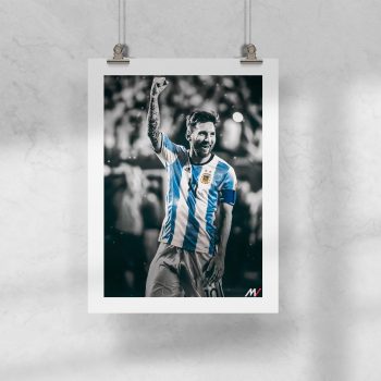 Lámina 30x40 Messi