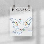 Lámina 30x40 Picasso Dove