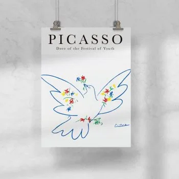 Lámina 30x40 Picasso Dove