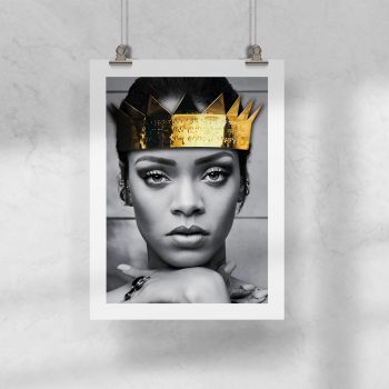 Lámina 30x40 Rihanna Corona