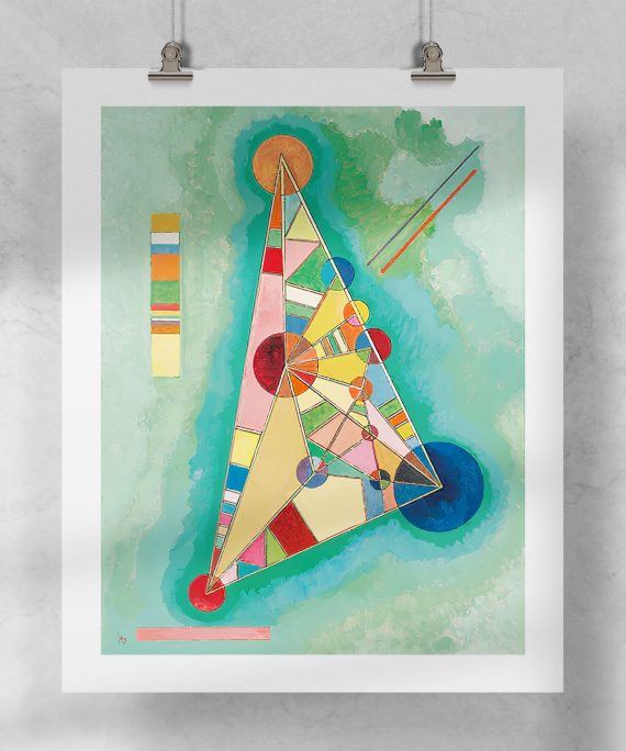 Lámina Variegation in the Triangle - Kandinsky