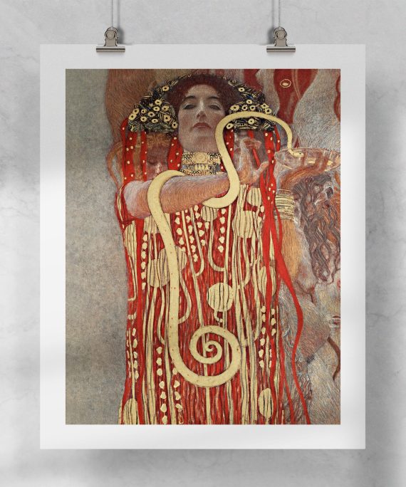 Lámina Hygieia - Klimt