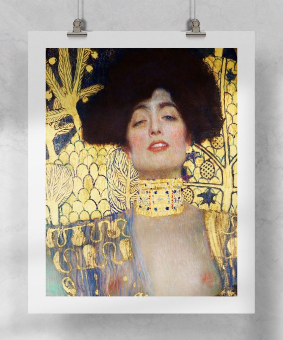 Lámina Judith and the Head of Holofernes - Klimt