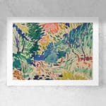 Lámina Matisse - Landscape at Collioure