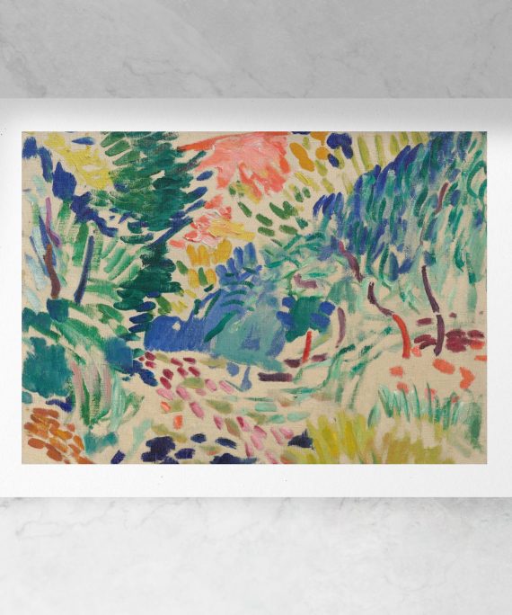 Landscape at Collioure – Henri Matisse