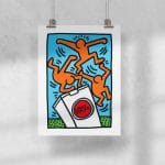 Lámina Haring - Lucky Strike