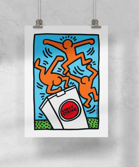 Lámina Haring - Lucky Strike