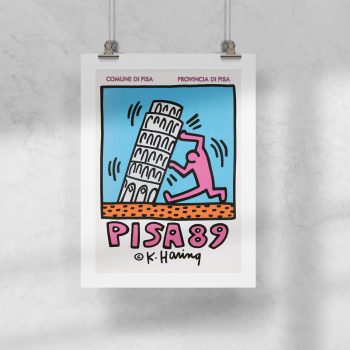 Lámina Haring - Pisa 89