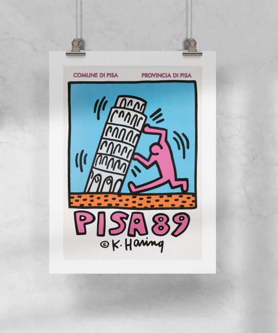 Lámina Haring - Pisa 89