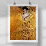 Lámina Portrait of Adele Bloch-Bauer I - Klimt