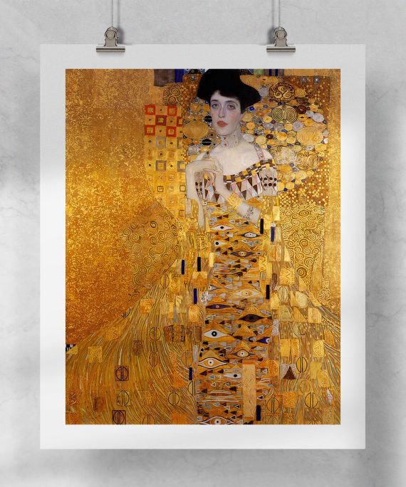 Lámina Portrait of Adele Bloch-Bauer I - Klimt