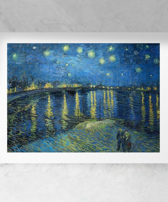 Starry Night Over the Rhone - Van Gogh