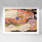 Lámina Water Serpents II - Klimt