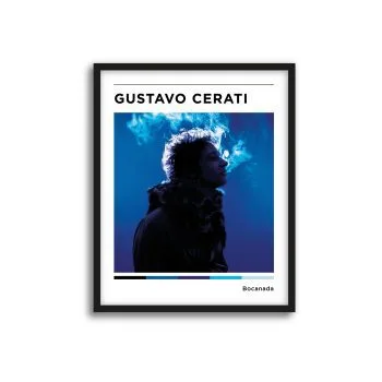 Cartel Gustavo Cerati - Bocanada