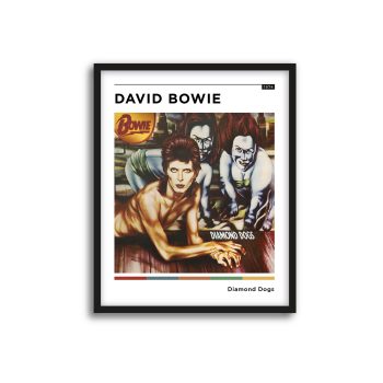 Cartel David Bowie - Diamond Dogs