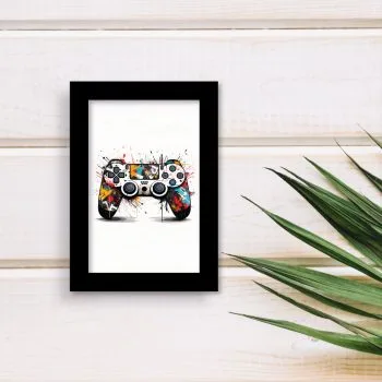 Cuadro 10x15cm. Joystick