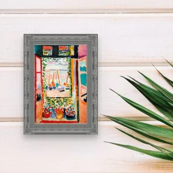 Cuadro 10x15cm. Matisse - Open Window