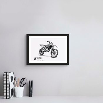 Cuadro 20x30cm - Dirt Bike