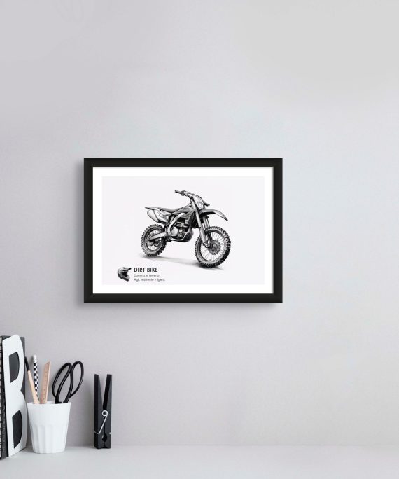 Cuadro 20x30cm - Dirt Bike