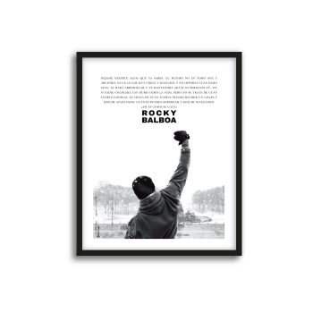 Persistencia en la Adversidad: Rocky Balboa en Escalones