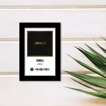 Cuadro de Colección: 10x15 con Código Spotify- Jungle: Jungle